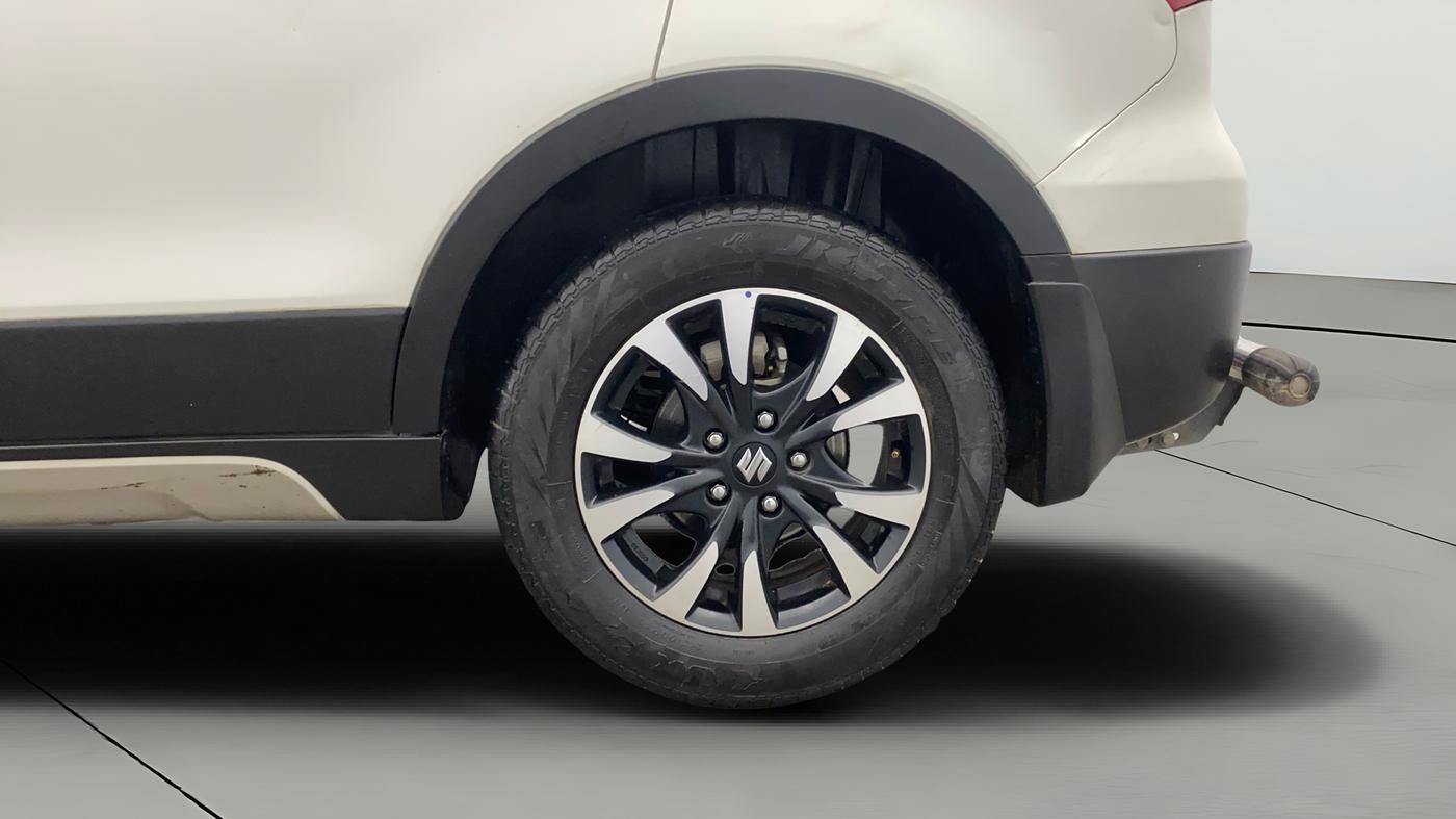 2021 Maruti S Cross ALPHA AT1.5, Petrol, Automatic, 51,013 km, Left Rear Wheel