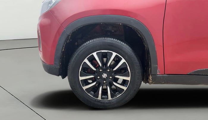 2021 Maruti Vitara Brezza ZXI PLUS DUAL TONE, Petrol, Manual, 82,082 km, Left Front Wheel