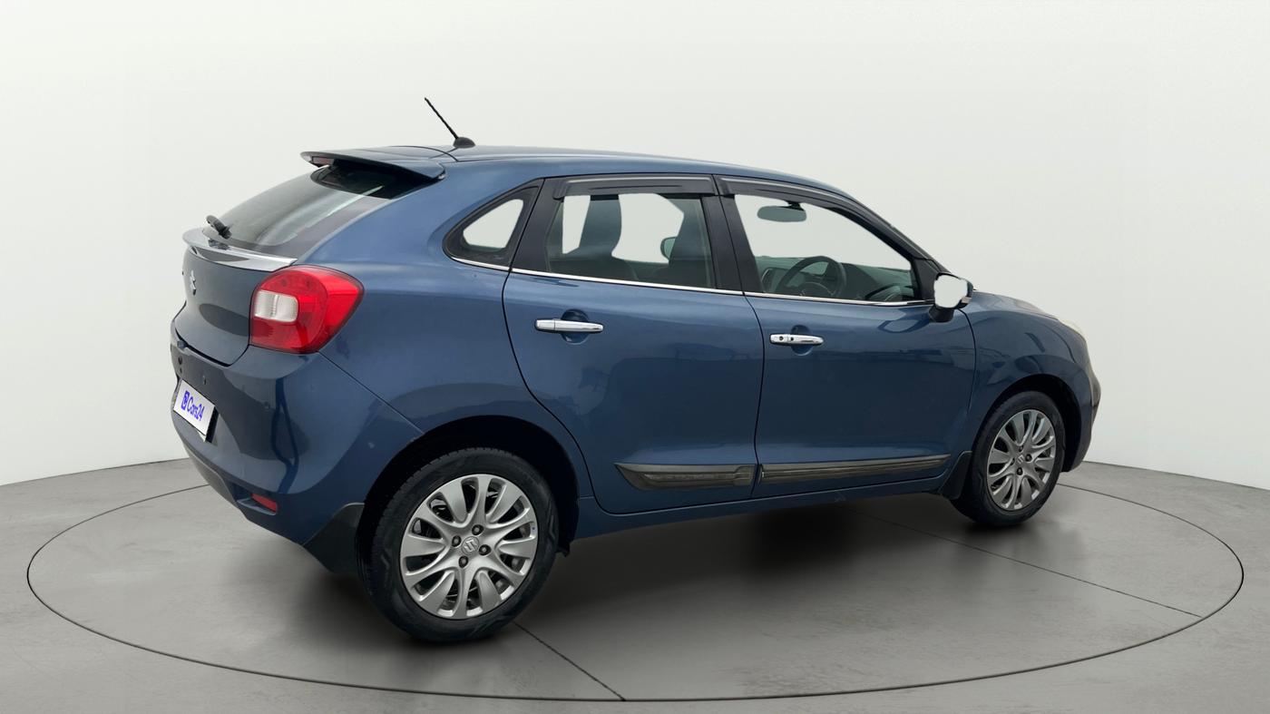 2018 Maruti Baleno ZETA CVT PETROL 1.2, Petrol, Automatic, 72,379 km, Right Back Diagonal