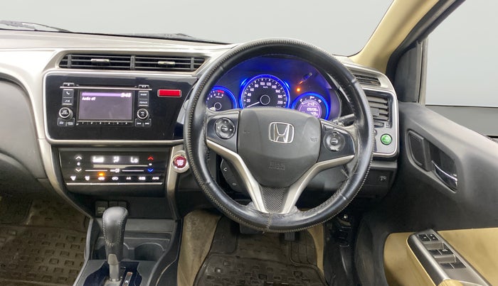 2015 Honda City 1.5L I-VTEC VX CVT, Petrol, Automatic, 1,09,208 km, Steering Wheel Close Up