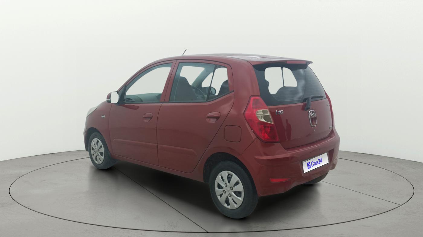 2013 Hyundai i10 SPORTZ 1.2 AT, Petrol, Automatic, 66,580 km, Left Back Diagonal