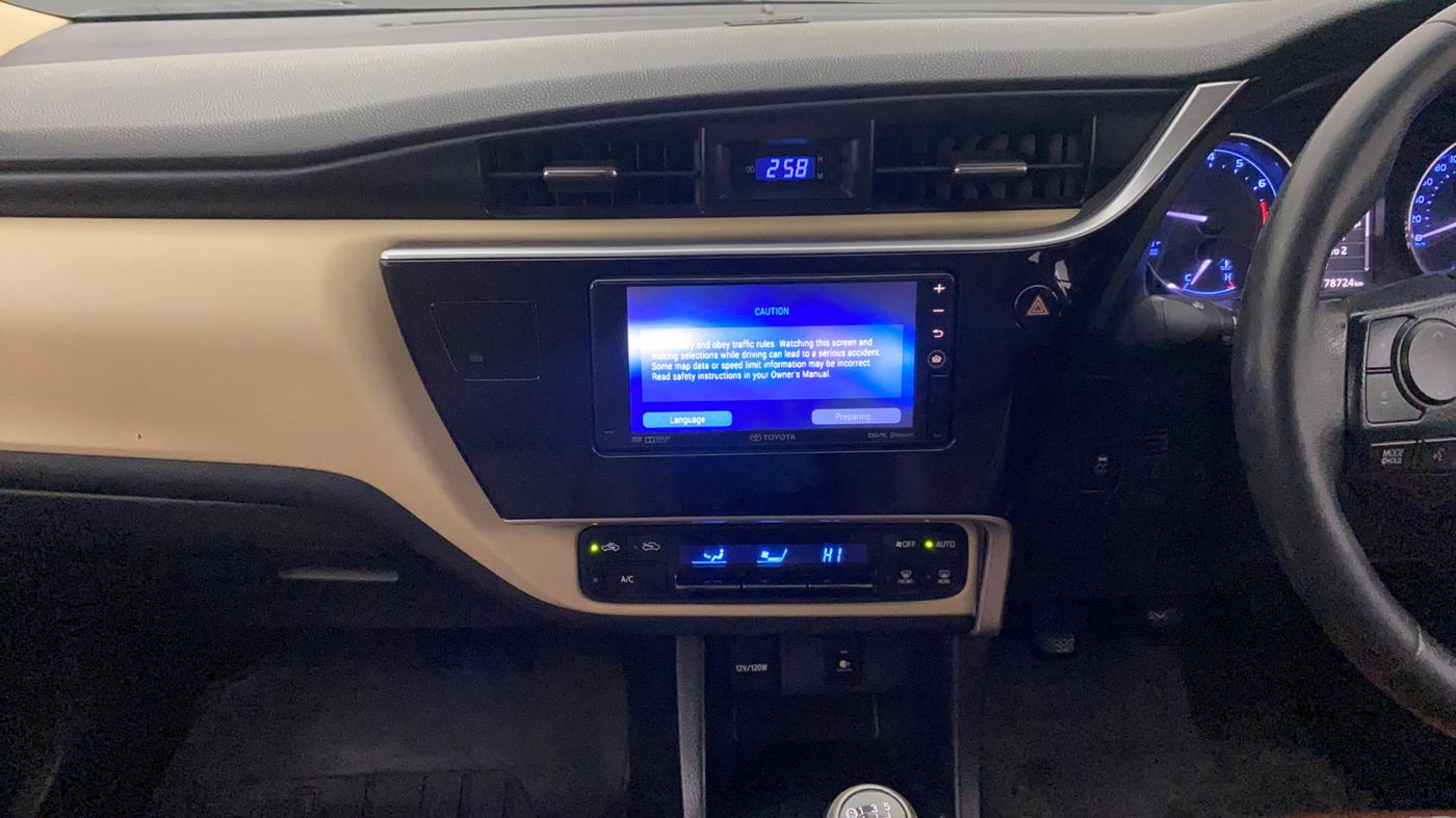 2017 Toyota Corolla Altis GL PETROL, Petrol, Manual, 78,724 km, Air Conditioner