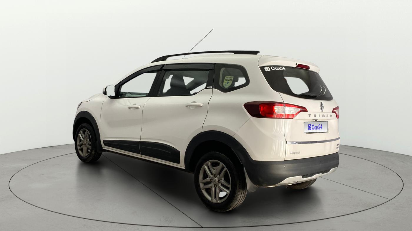 2021 Renault TRIBER RXZ AMT, Petrol, Automatic, 11,240 km, Left Back Diagonal