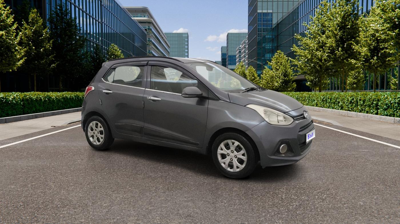 2014 Hyundai Grand i10 SPORTZ 1.2 KAPPA VTVT, Petrol, Manual, 80,957 km, Right Front Diagonal