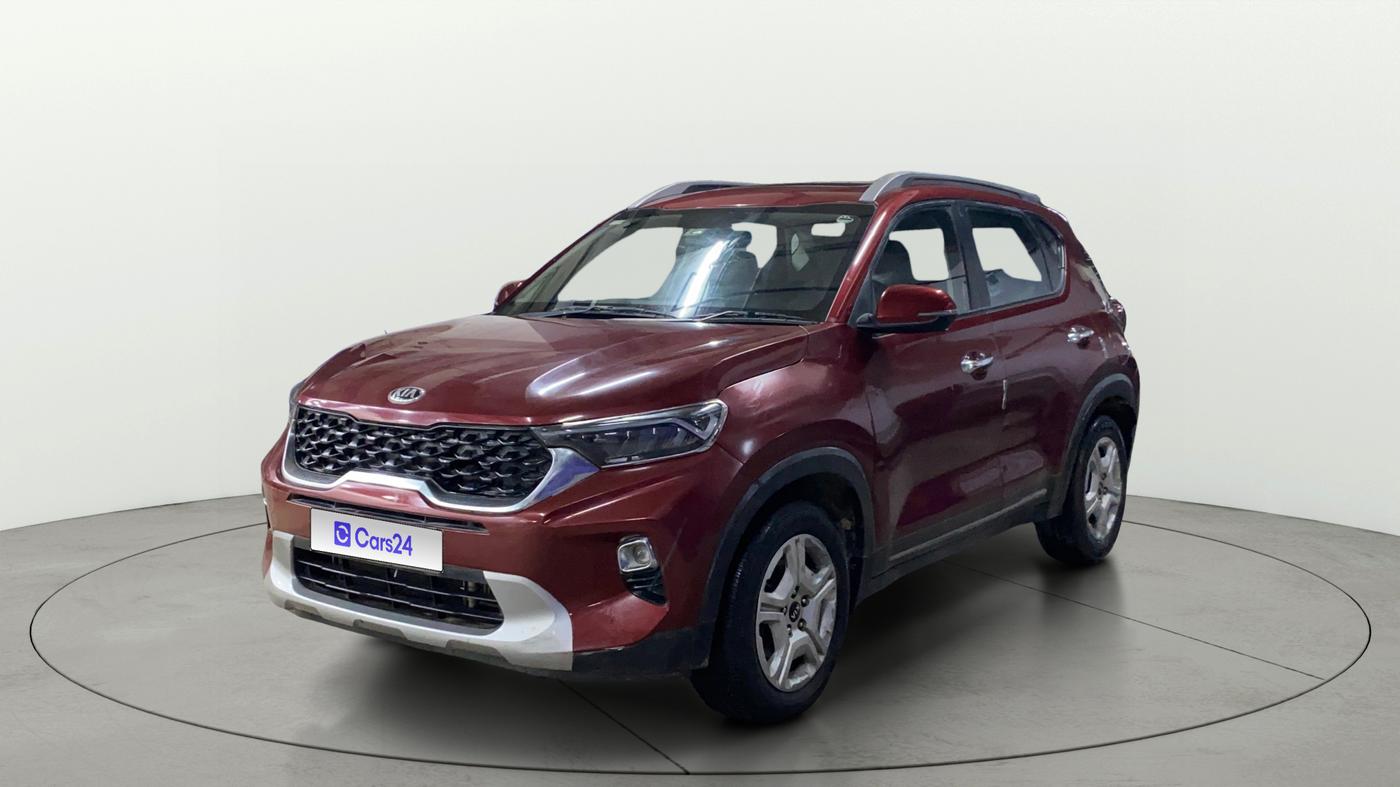 2020 KIA SONET HTX 1.5, Diesel, Manual, 46,201 km, Left Front Diagonal