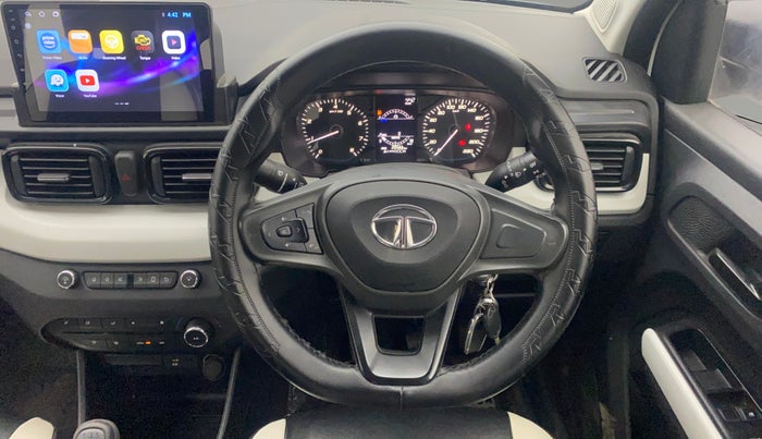 2023 Tata PUNCH PURE MT, Petrol, Manual, 20,523 km, Steering Wheel Close Up