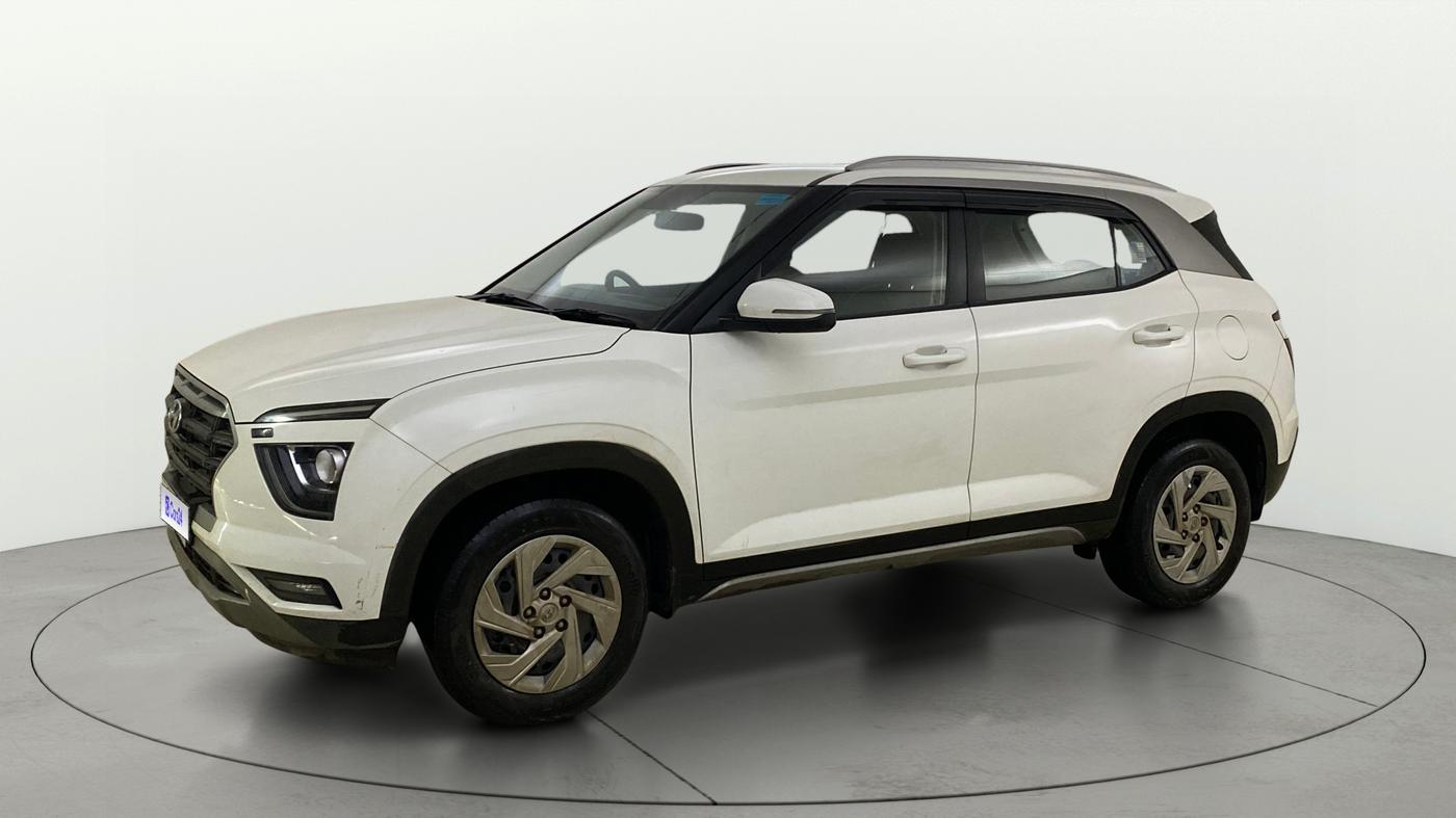 2021 Hyundai Creta EX 1.5 PETROL, Petrol, Manual, 43,769 km, Left Front Diagonal