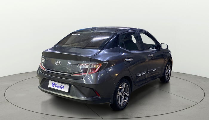 2021 Hyundai AURA SX 1.2, CNG, Manual, 76,413 km, Right Back Diagonal