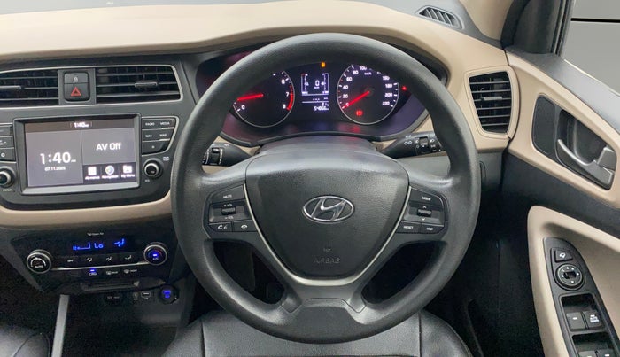2018 Hyundai Elite i20 ASTA 1.2, Petrol, Manual, 54,865 km, Steering Wheel Close Up