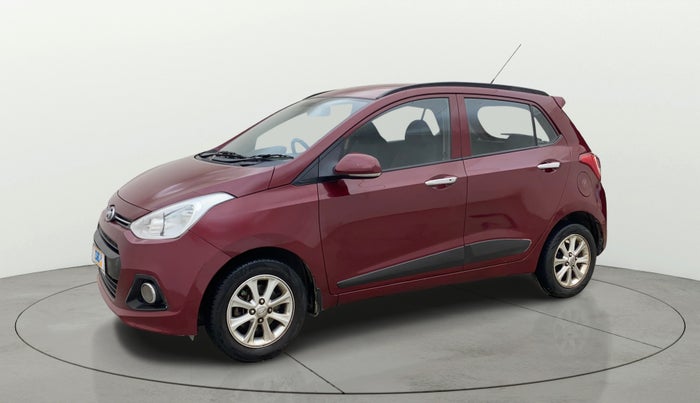 2015 Hyundai Grand i10 ASTA 1.2 KAPPA VTVT, Petrol, Manual, 1,04,601 km, Left Front Diagonal