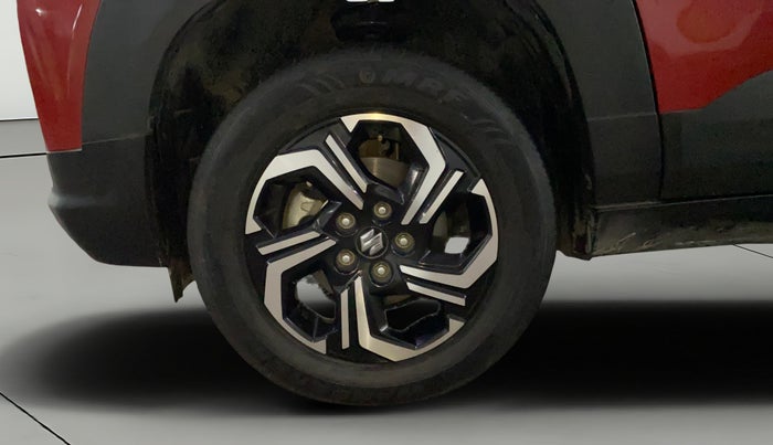 2022 Maruti BREZZA ZXI + AT SMART HYBRID, Petrol, Automatic, 30,104 km, Left Front Wheel