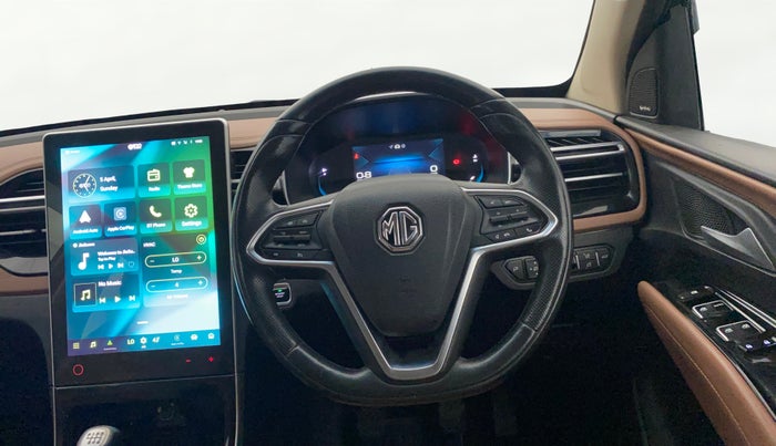 2023 MG HECTOR PLUS SHARP PRO 2.0 TURBO DIESEL 7 STR, Diesel, Manual, 74,430 km, Steering Wheel Close Up