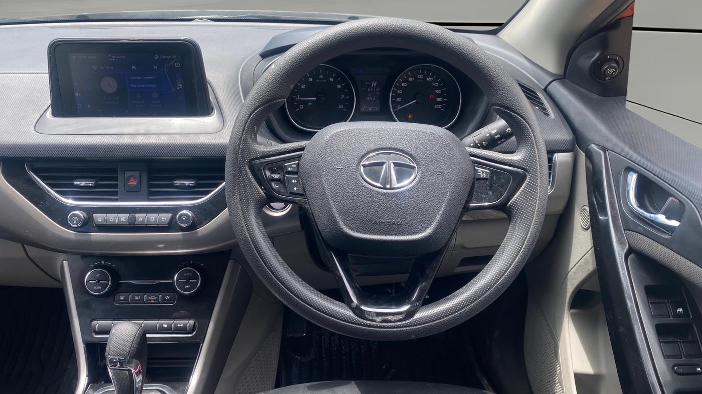 2019 Tata NEXON XZA PLUS PETROL, Petrol, Automatic, 63,170 km, Steering Wheel Close Up
