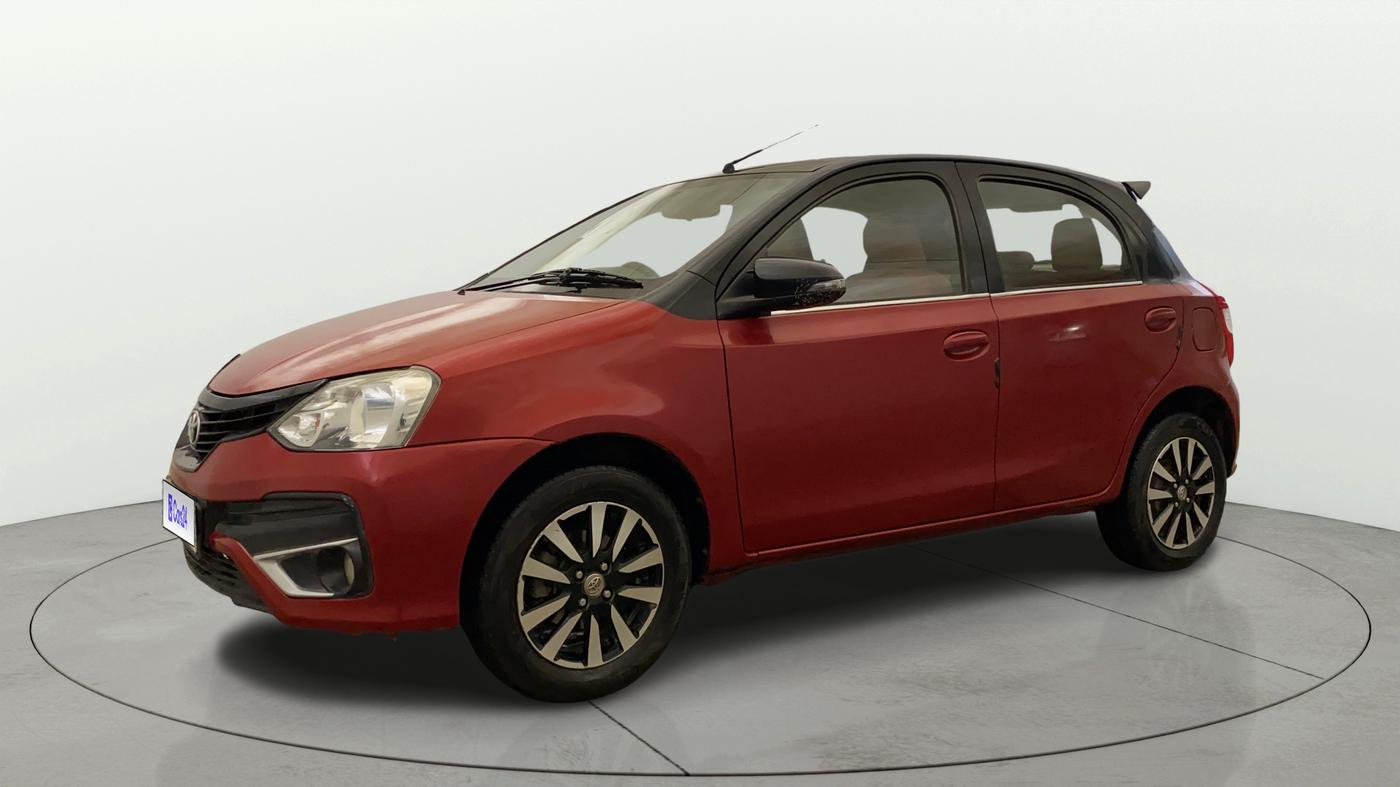 2019 Toyota Etios Liva V DUAL TONE, Petrol, Manual, 86,105 km, Left Front Diagonal