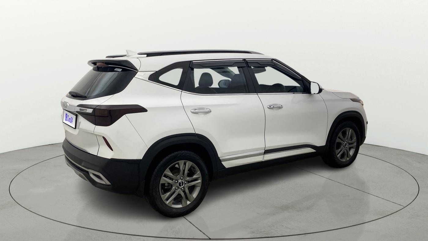 2022 KIA SELTOS HTX PLUS 1.5 DIESEL, Diesel, Manual, 1,36,574 km, Right Back Diagonal