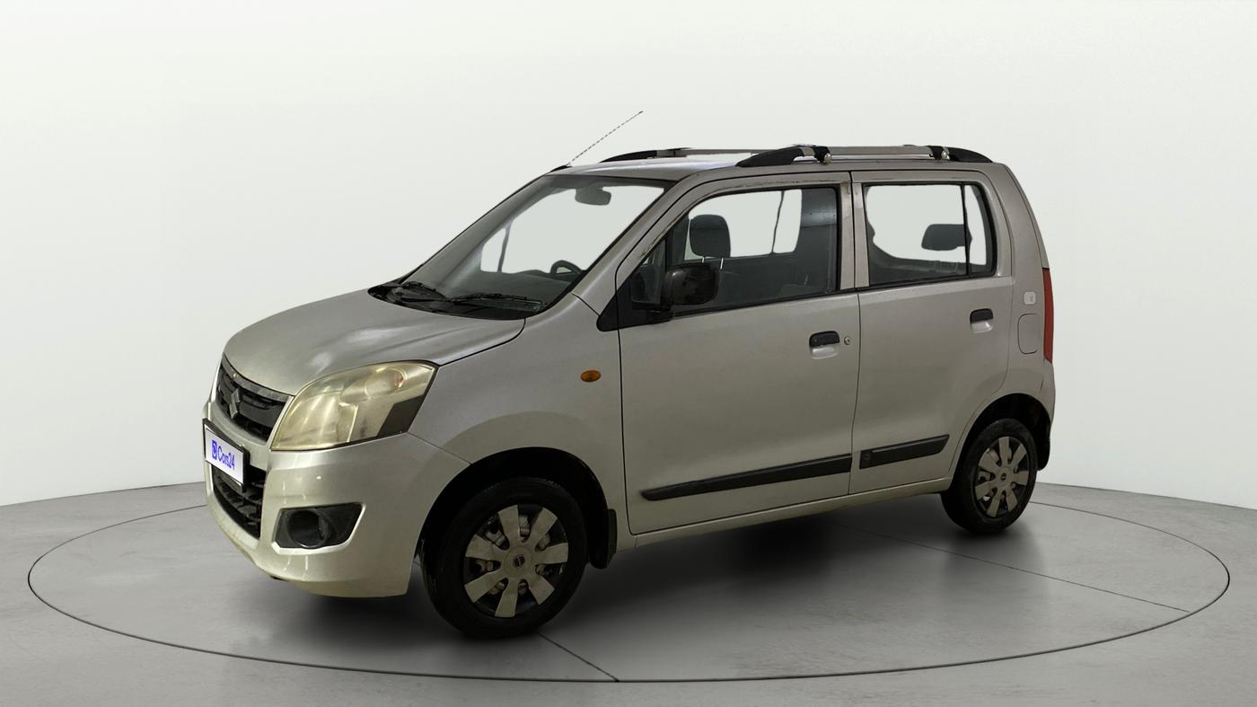 2015 Maruti Wagon R 1.0 LXI CNG, CNG, Manual, 85,882 km, Left Front Diagonal
