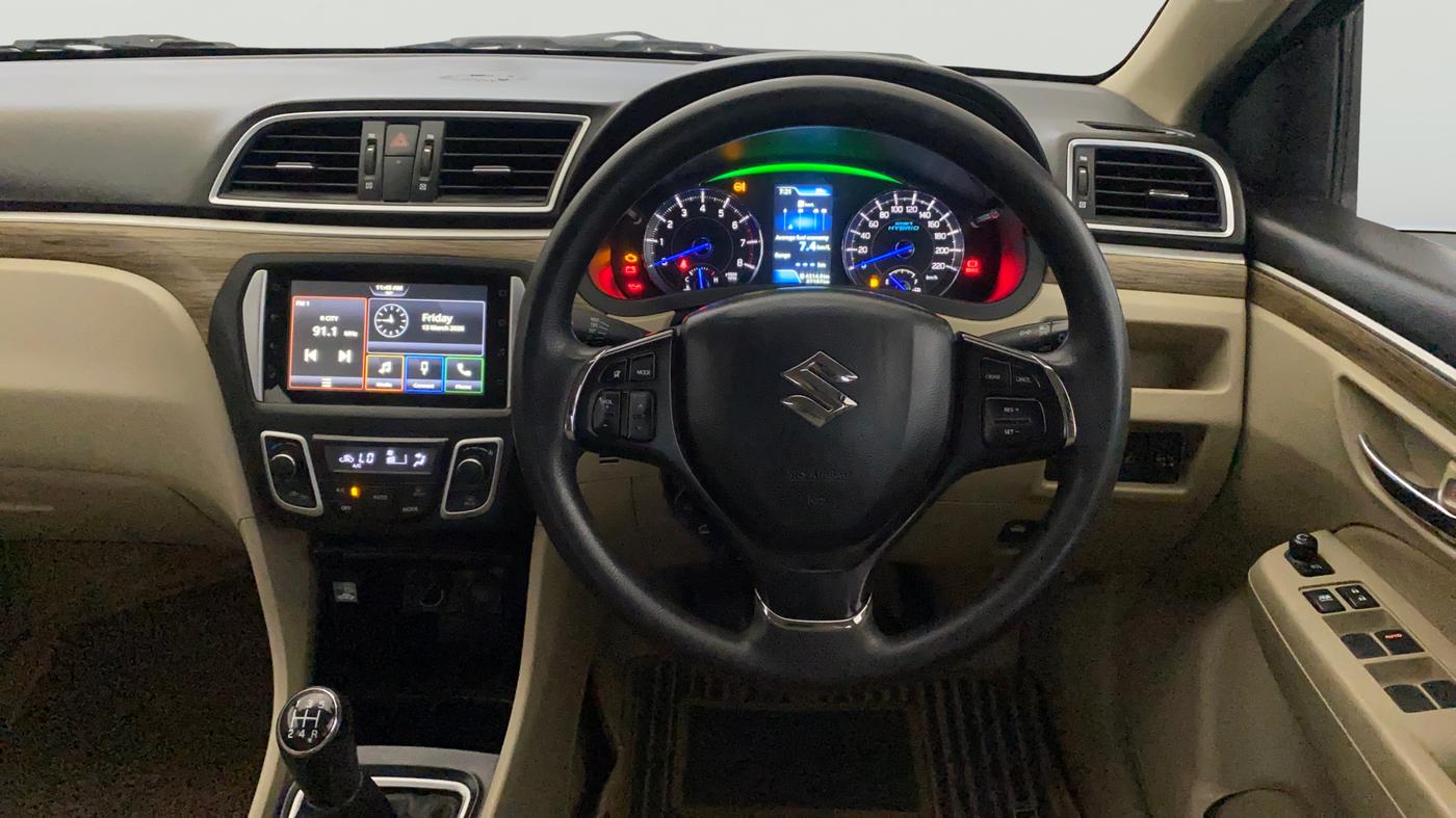 2023 Maruti Ciaz ZETA 1.5 SHVS MT PETROL, Petrol, Manual, 70,512 km, Steering Wheel Close Up