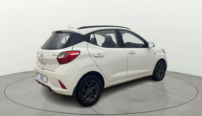 2022 Hyundai GRAND I10 NIOS SPORTZ AMT 1.2 KAPPA VTVT, Petrol, Automatic, 68,798 km, Right Back Diagonal