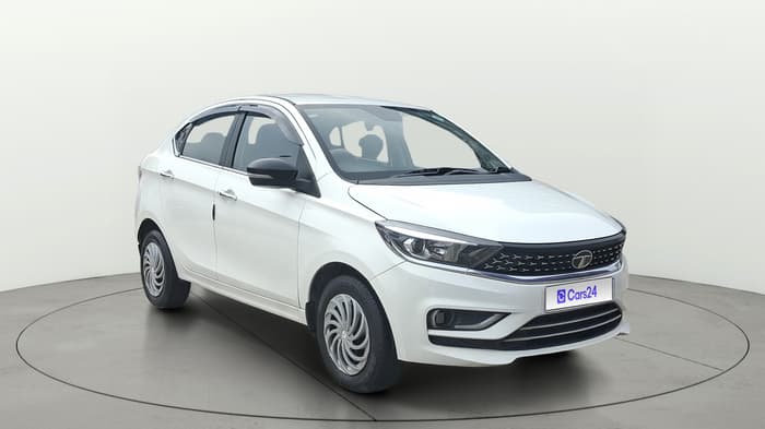 2024 Tata TIGOR XZ PLUS CNG LEATHERETTE PACK, CNG, Manual, 57,411 km, Right Front Diagonal