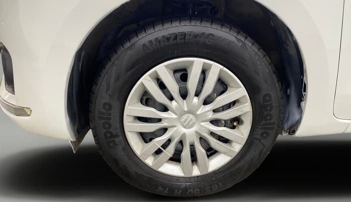 2018 Maruti Dzire VDI AMT, Diesel, Automatic, 98,896 km, Left Front Wheel
