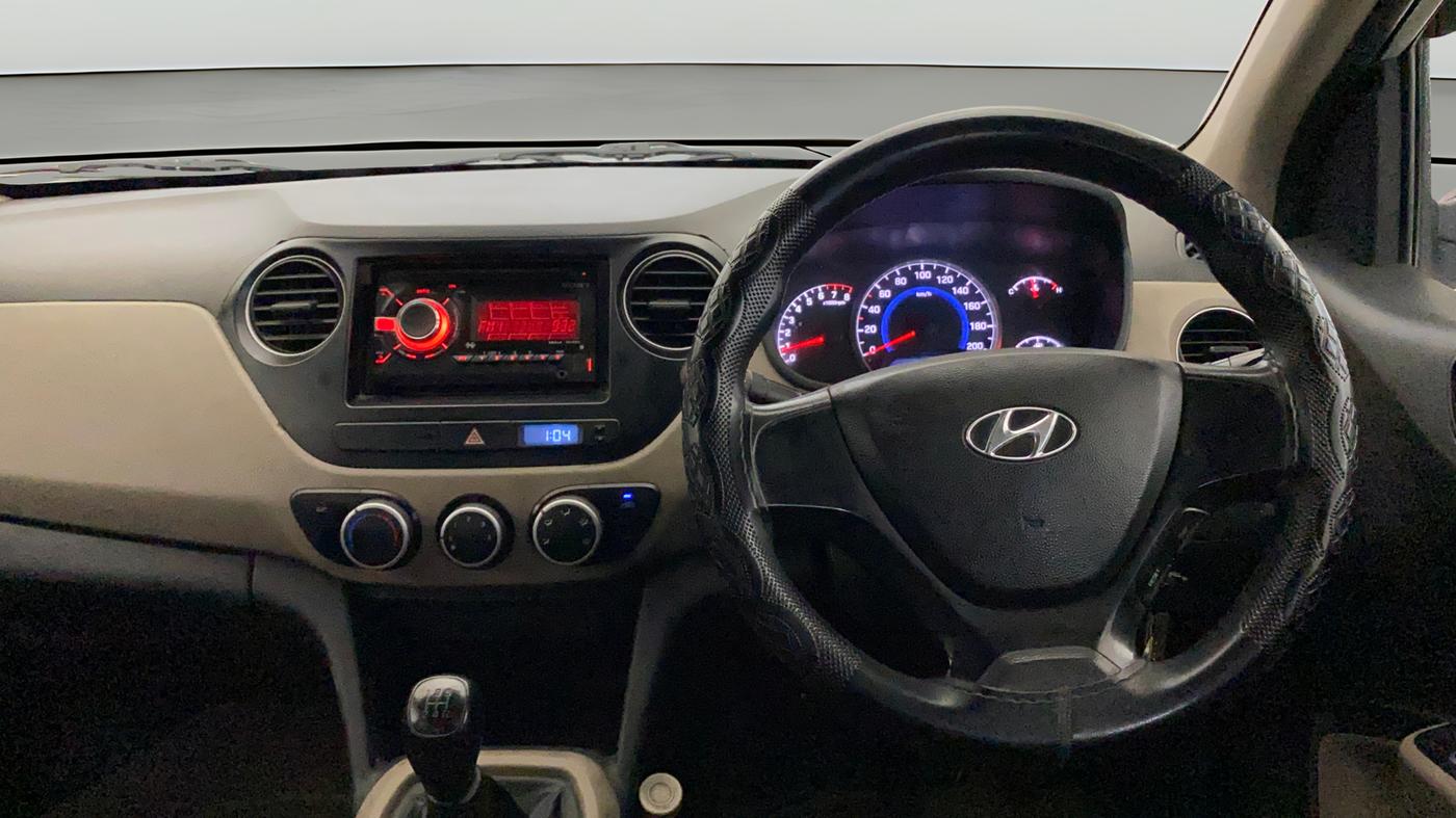 2014 Hyundai Grand i10 MAGNA 1.2 KAPPA VTVT, Petrol, Manual, 99,969 km, Steering Wheel Close Up