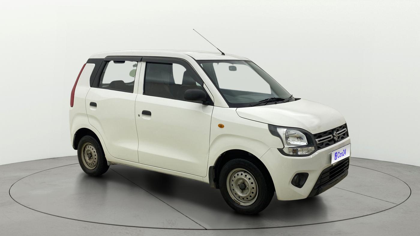 2020 Maruti New Wagon-R LXI CNG (O) 1.0, CNG, Manual, 52,906 km, Right Front Diagonal