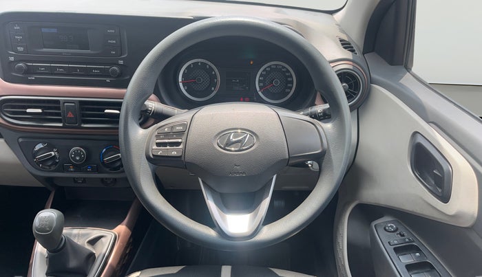 2022 Hyundai AURA S 1.2, Petrol, Manual, 58,838 km, Steering Wheel Close Up