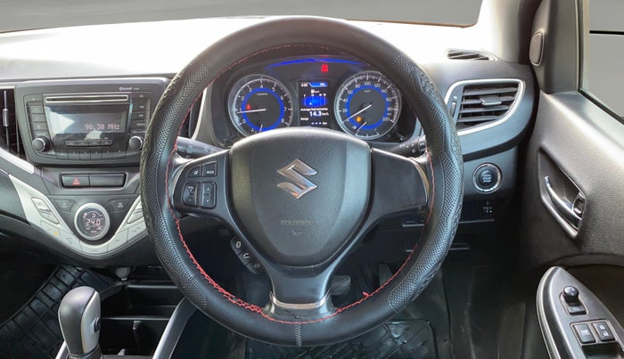 2018 Maruti Baleno ZETA CVT PETROL 1.2, Petrol, Automatic, 95,043 km, Steering Wheel Close Up