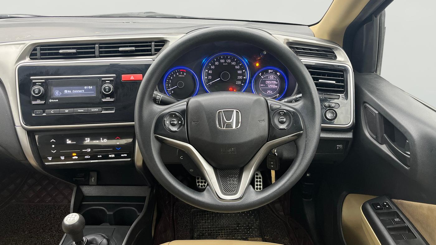 2014 Honda City 1.5L I-VTEC SV, Petrol, Manual, 90,208 km, Steering Wheel Close Up