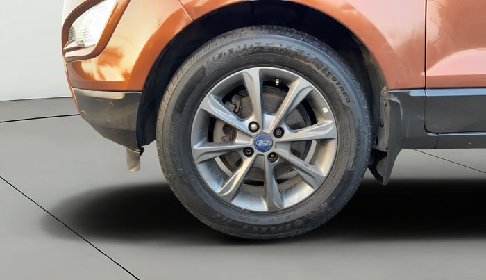 2020 Ford Ecosport TITANIUM 1.5L DIESEL, Diesel, Manual, 1,00,290 km, Left Front Wheel