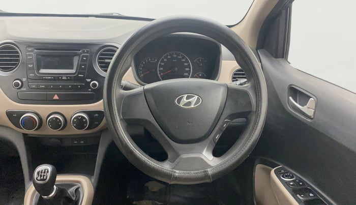 2014 Hyundai Grand i10 SPORTZ 1.2 KAPPA VTVT, Petrol, Manual, 28,456 km, Steering Wheel Close Up