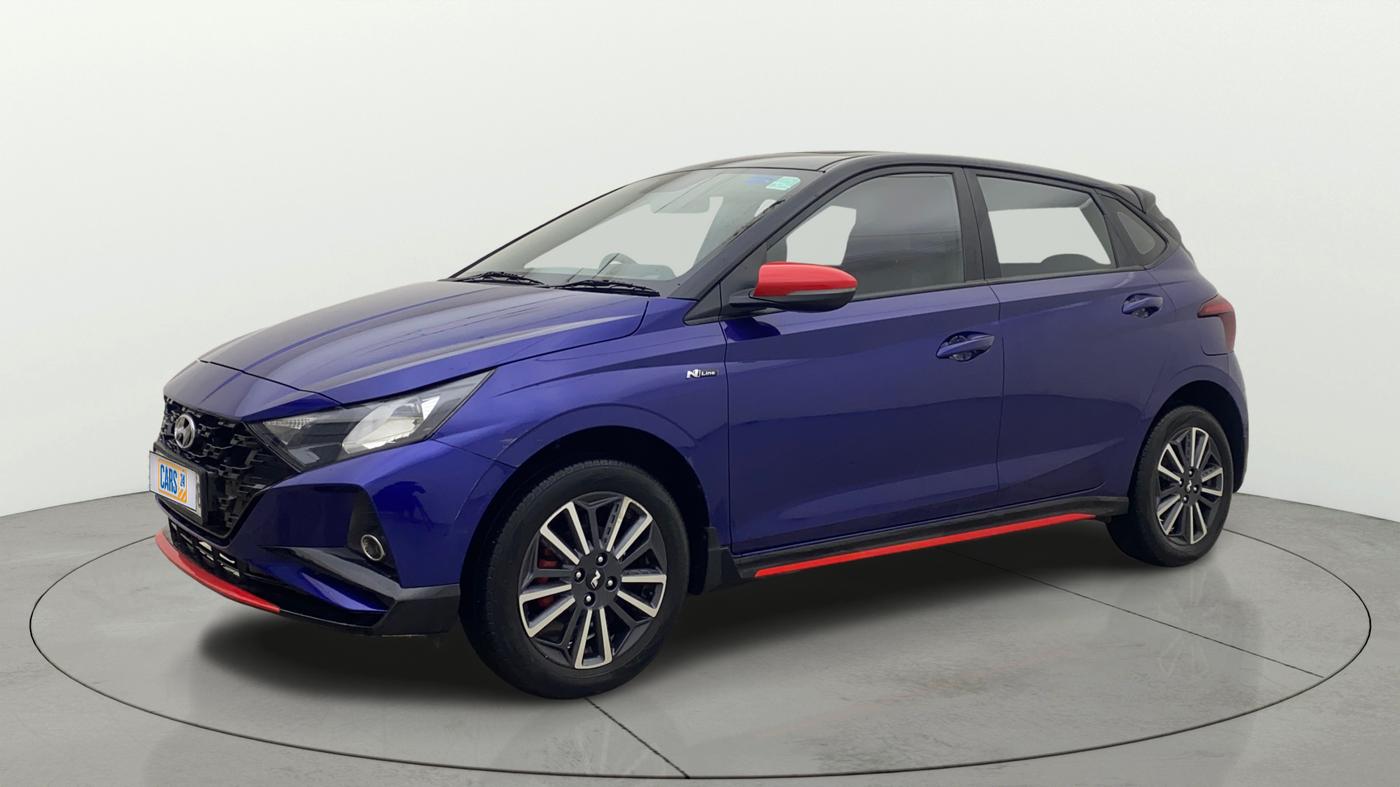 2021 Hyundai NEW I20 N LINE N6 1.0 TURBO GDI IMT, Petrol, Manual, 19,331 km, Left Front Diagonal