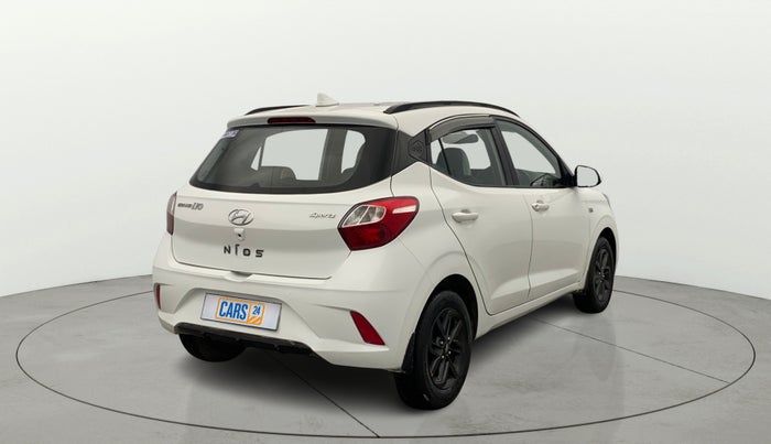 2020 Hyundai GRAND I10 NIOS SPORTZ AMT 1.2 KAPPA VTVT, Petrol, Automatic, 45,871 km, Right Back Diagonal