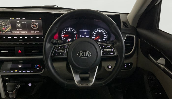 2020 KIA SELTOS HTX IVT 1.5 PETROL, Petrol, Automatic, 76,972 km, Steering Wheel Close Up