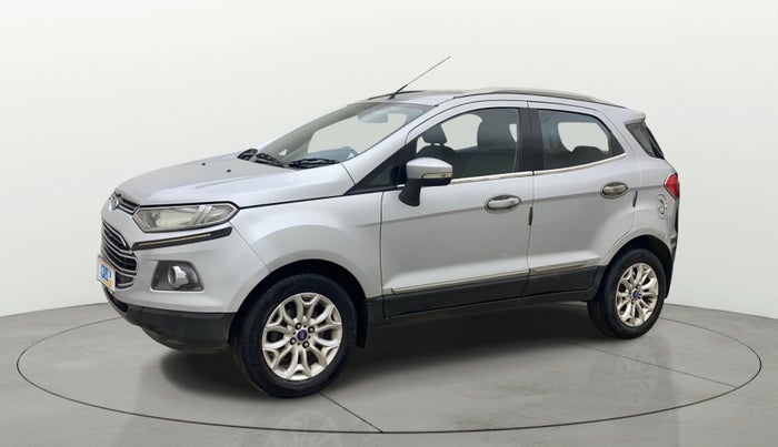 2017 Ford Ecosport TITANIUM 1.5L DIESEL, Diesel, Manual, 1,42,954 km, Left Front Diagonal