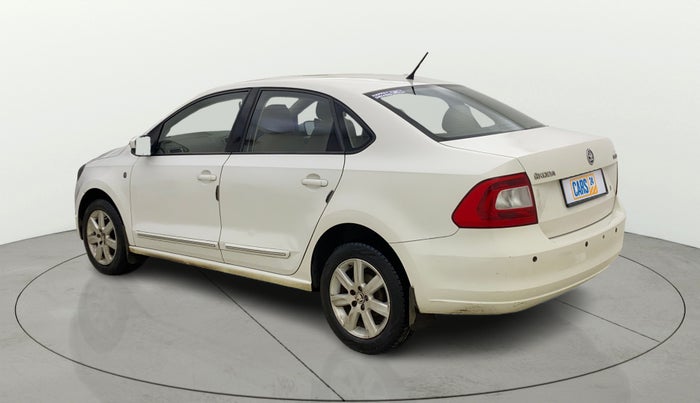 2014 Skoda Rapid AMBITION 1.6 MPI MT PLUS, Petrol, Manual, 45,837 km, Left Back Diagonal