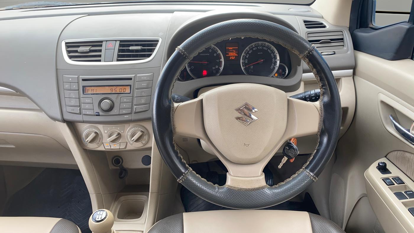 2013 Maruti Ertiga VXI ABS, Petrol, Manual, 59,625 km, Steering Wheel Close Up