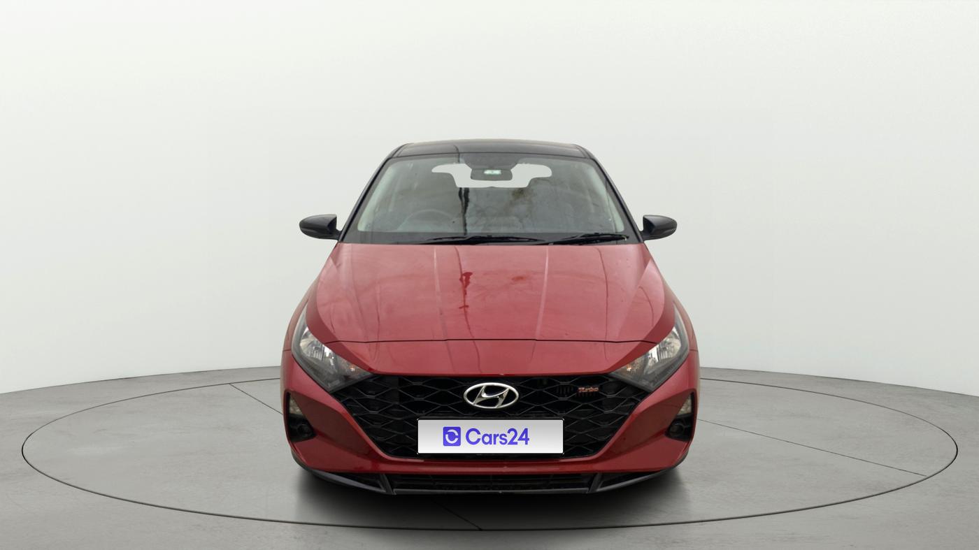2021 Hyundai NEW I20 SPORTZ 1.0 TURBO IMT DUAL TONE, Petrol, Manual, 21,860 km, Front