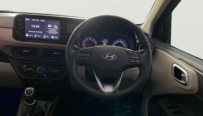 2023 Hyundai AURA SX 1.2, Petrol, Manual, 92,236 km, Steering Wheel Close Up
