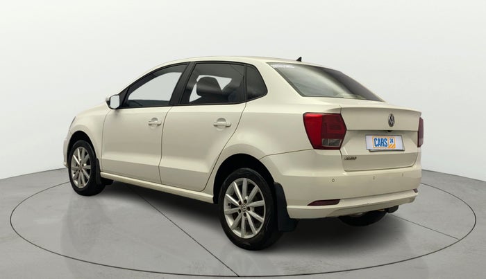 2017 Volkswagen Ameo HIGHLINE1.2L, Petrol, Manual, 1,02,380 km, Left Back Diagonal