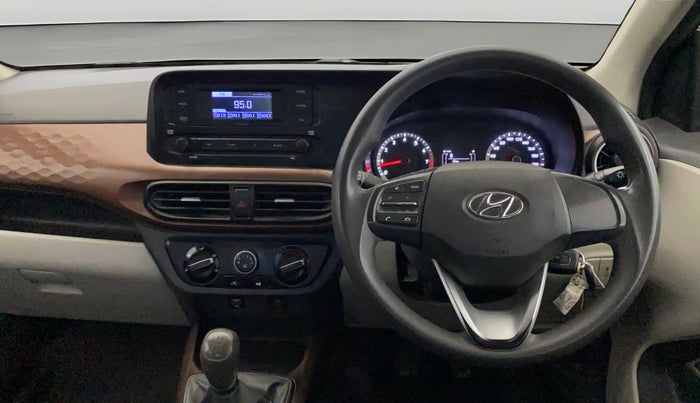 2020 Hyundai AURA S 1.2 CNG, CNG, Manual, 94,746 km, Steering Wheel Close Up