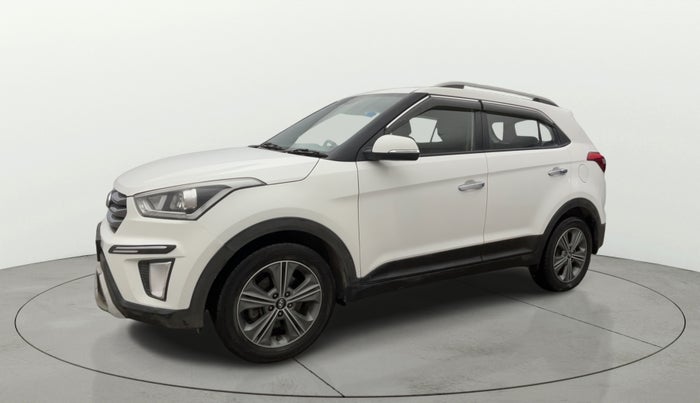 2018 Hyundai Creta SX PLUS AT 1.6 PETROL, Petrol, Automatic, 1,09,264 km, Left Front Diagonal