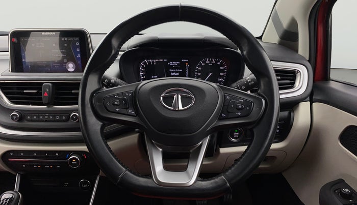 2021 Tata ALTROZ XZ PLUS I-TURBO PETROL, Petrol, Manual, 46,461 km, Steering Wheel Close Up