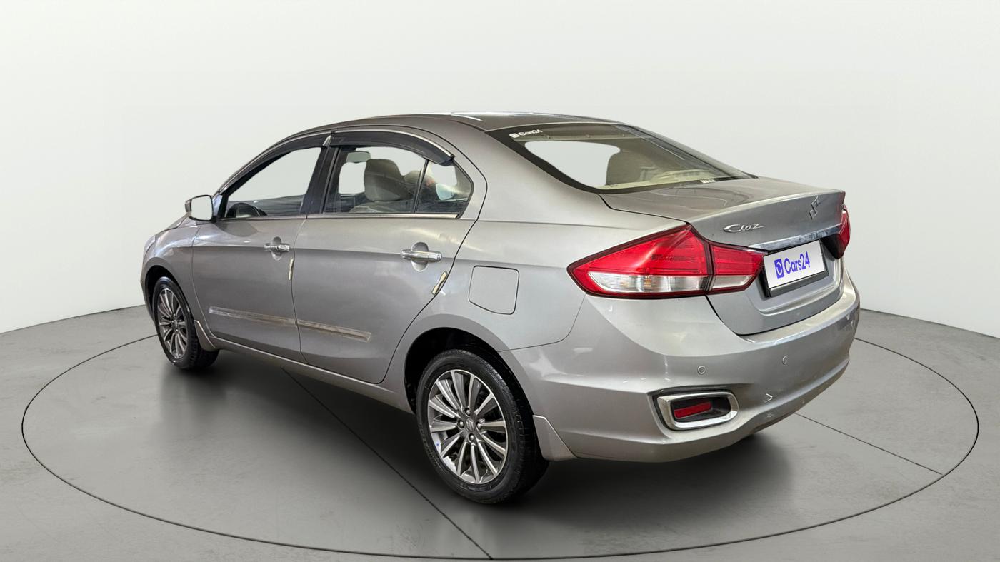2020 Maruti Ciaz ALPHA  AT 1.5 SHVS PETROL, Petrol, Automatic, 45,678 km, Left Back Diagonal