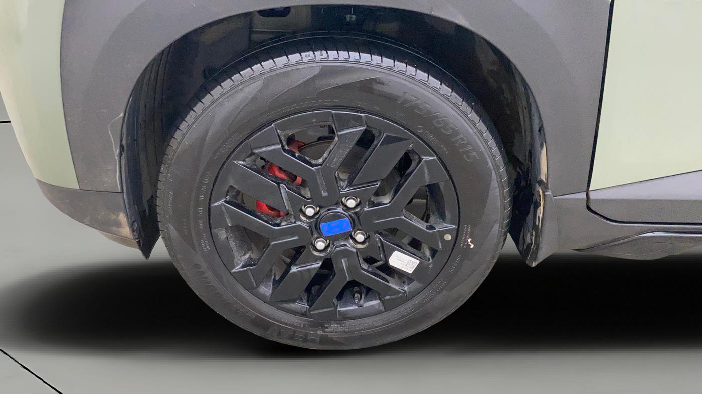 2024 Hyundai EXTER SX (O) Connect 1.2 AMT Knight Edition, Petrol, Automatic, 4,295 km, Left Front Wheel