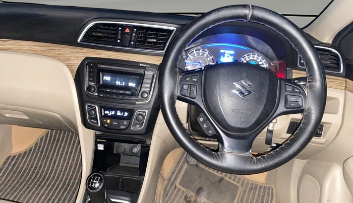 2022 Maruti Ciaz DELTA 1.5 SHVS MT PETROL, Petrol, Manual, 69,755 km, Steering Wheel Close Up