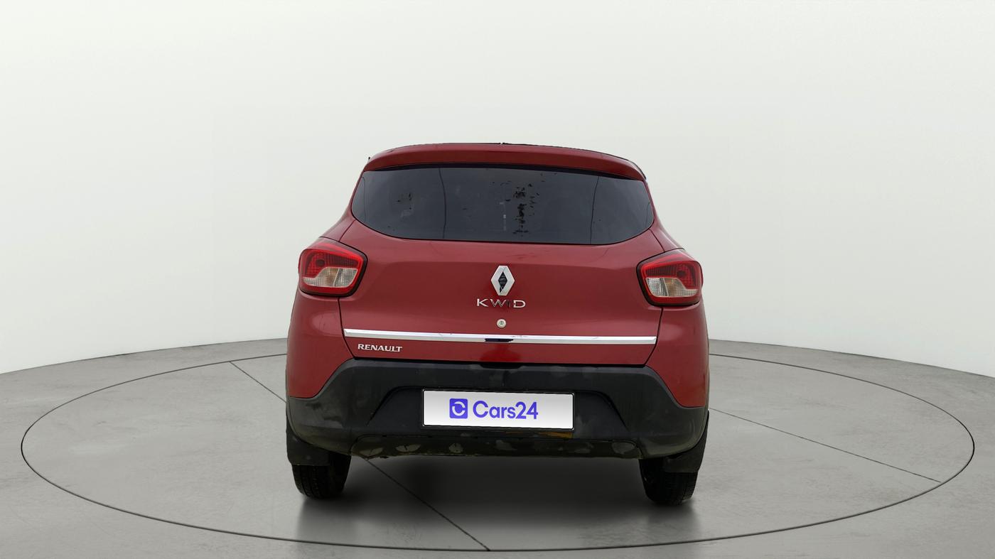 2018 Renault Kwid RXT 0.8, CNG, Manual, 1,24,087 km, Back/Rear