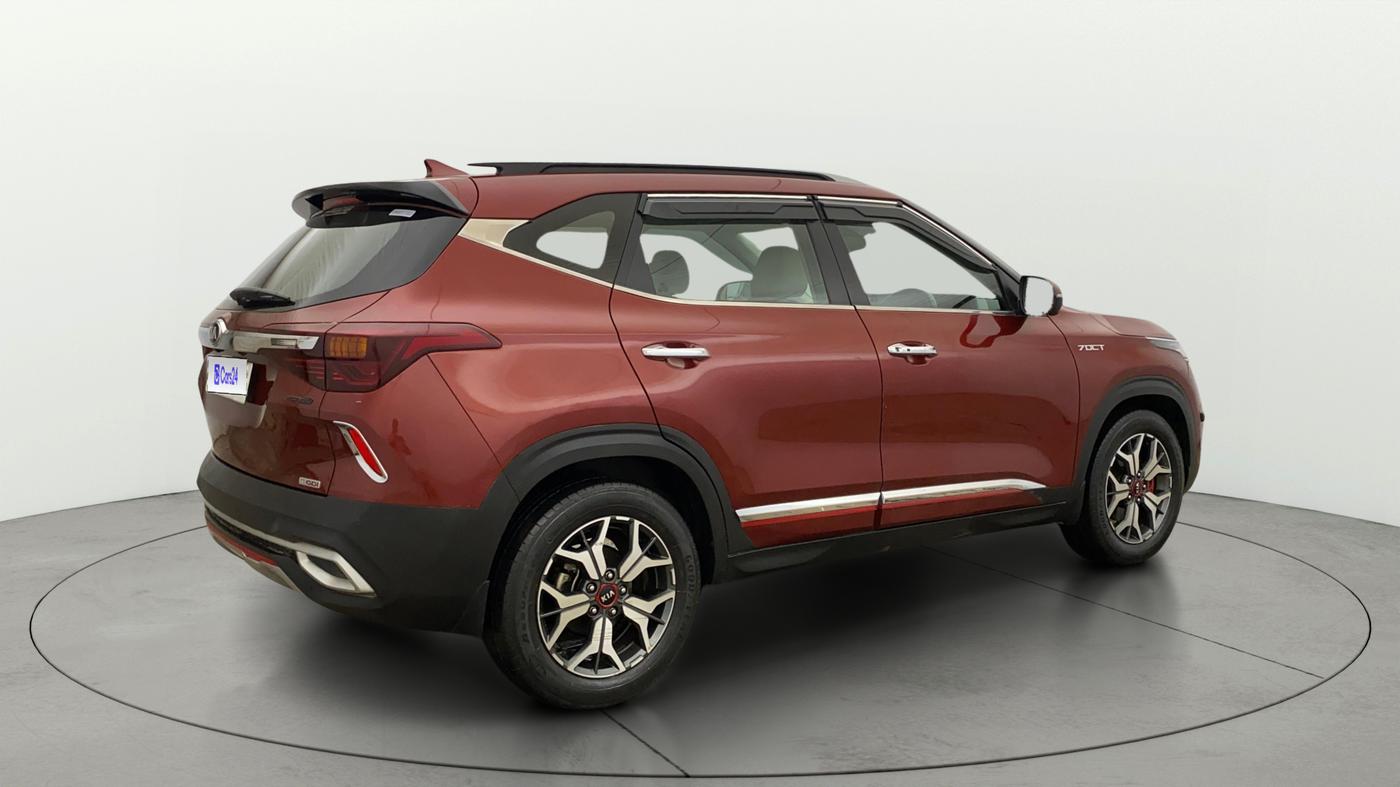 2020 KIA SELTOS GTX PLUS DCT 1.4 PETROL, Petrol, Automatic, 65,524 km, Right Back Diagonal