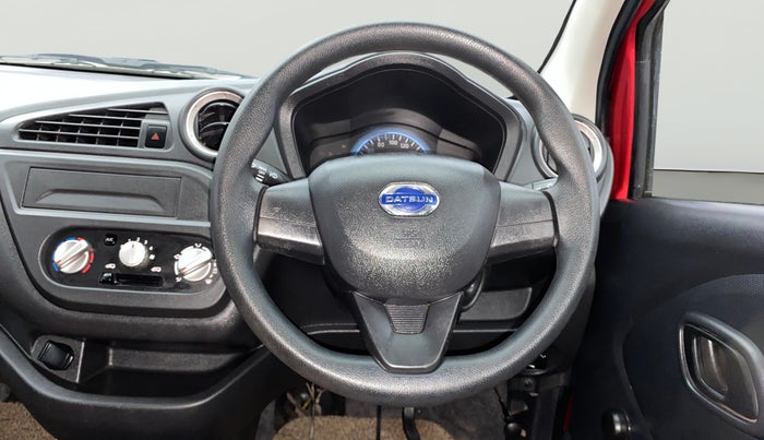 2019 Datsun Go A, Petrol, Manual, 25,749 km, Steering Wheel Close Up