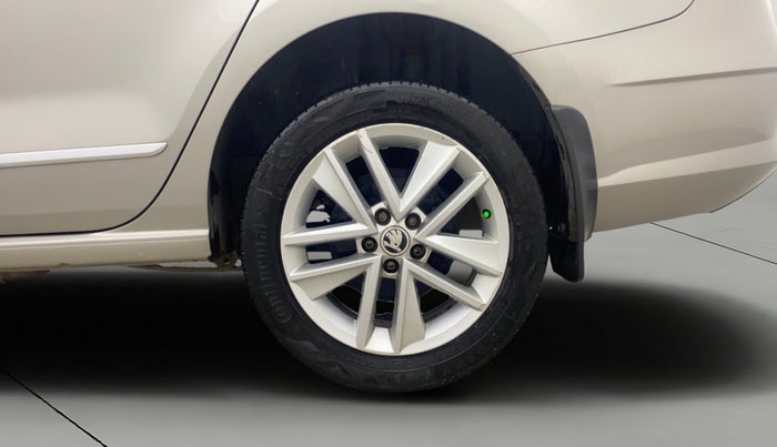 2019 Skoda Rapid STYLE 1.6 MPI, Petrol, Manual, 1,17,061 km, Left Rear Wheel